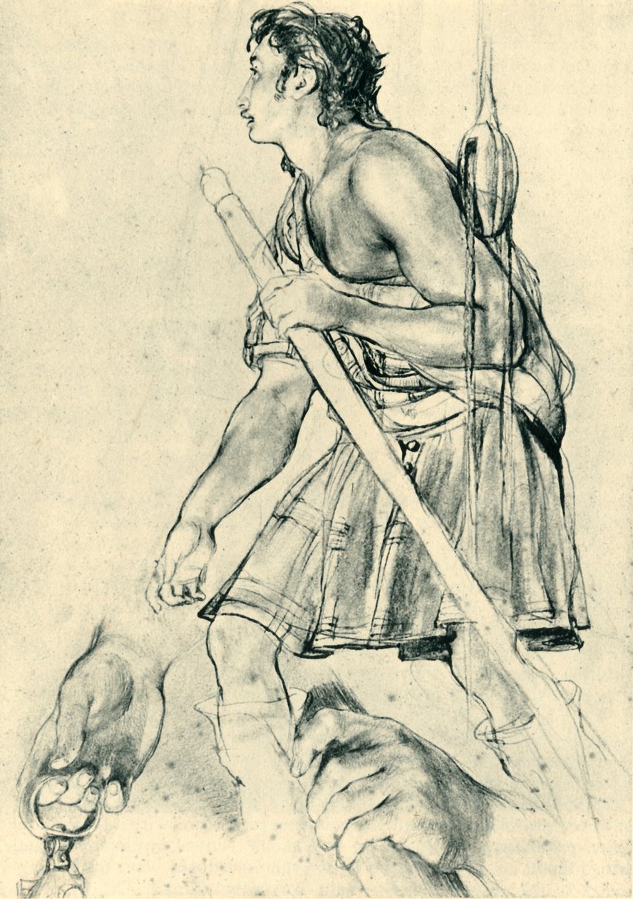 हाइलैंडर, 19वीं सदी की शुरुआत, 1946। द्वारा डेविड विल्की