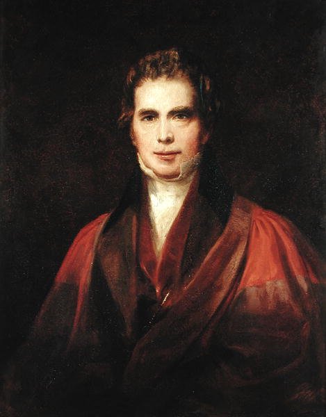 सेल्फ पोर्ट्रेट, 1840 द्वारा डेविड विल्की