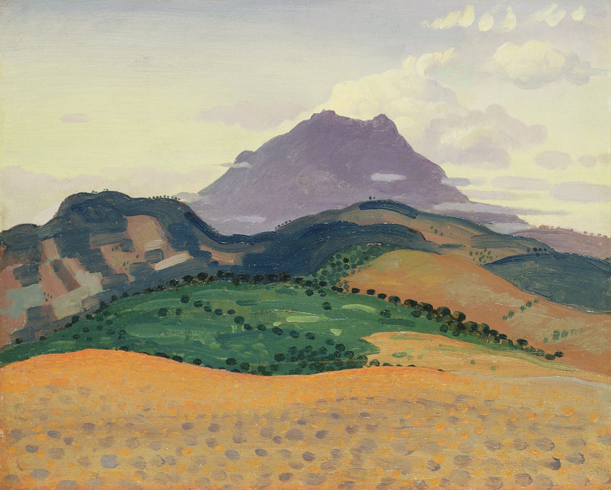 पाइरेनीस में टूर मेडेलोक, c.1913 द्वारा Derwent Lees