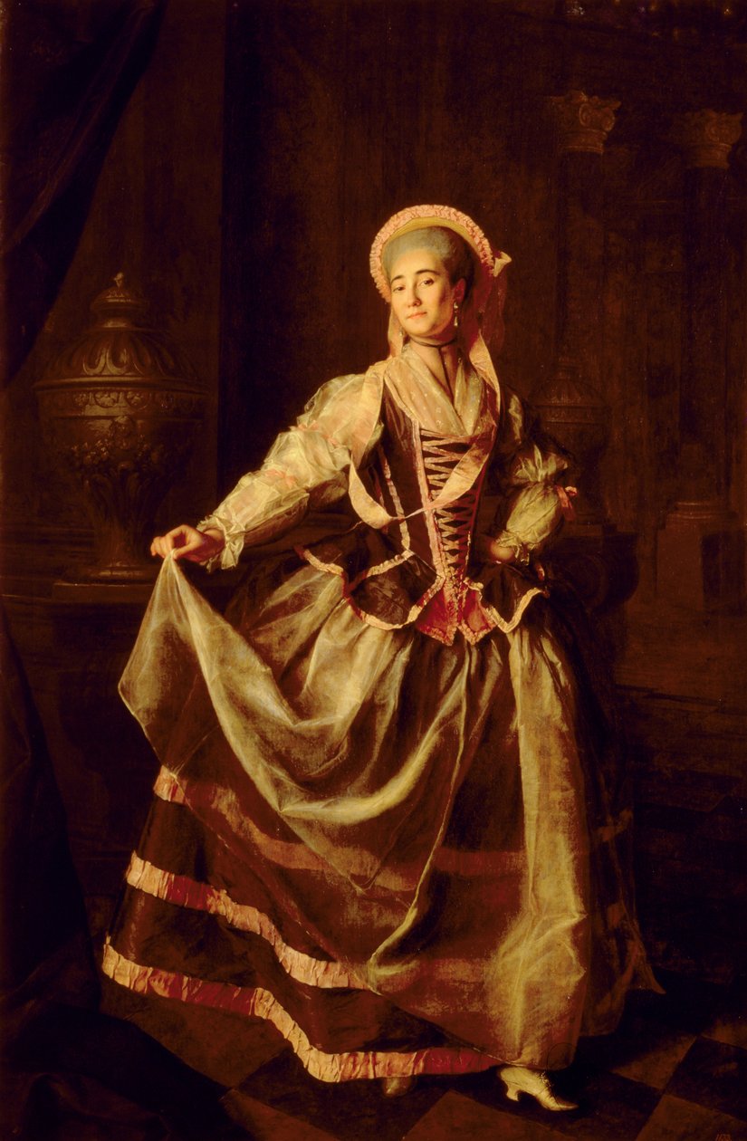 एलेक्जेंड्रा पेत्रोव्ना लिवोशिना (1757-82) का पोर्ट्रेट 1775 द्वारा दिमित्री ग्रिगोरिएविच लेविट्स्की