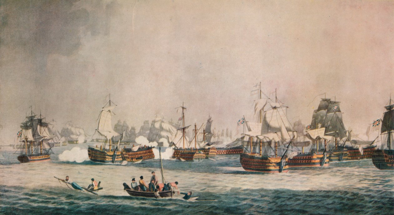 ट्राफलगर, c1806 द्वारा डोमिनिक सेरेस