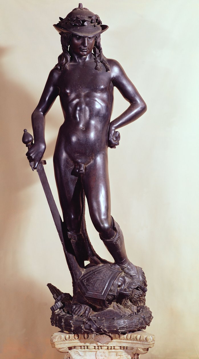डेविड, c.1440 (कांस्य) द्वारा Donatello