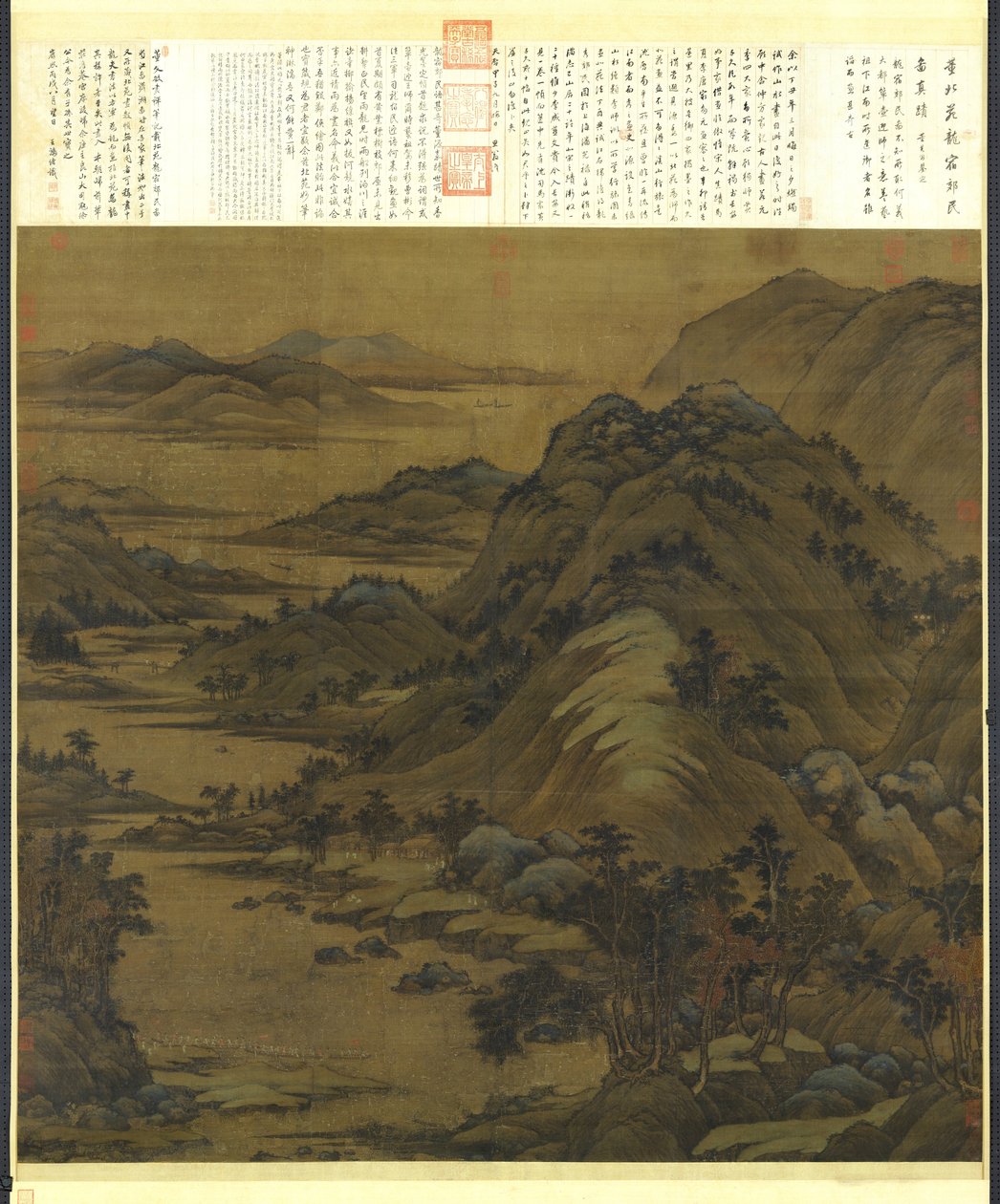 Longsu उपनगरों का नक्शा द्वारा डोंग युआन