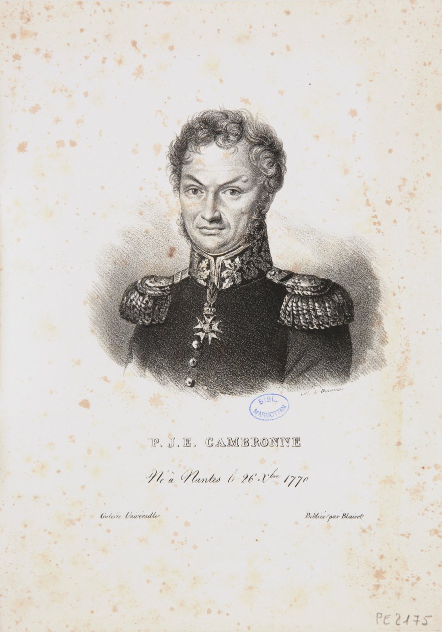 PJE कैंब्रोन, c.1820 द्वारा Ducarme