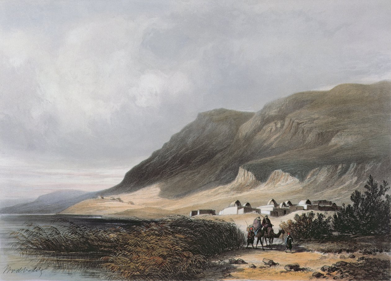जीन जैकटेट (1806-c.1843) द्वारा उत्कीर्ण एल-मेजडेल (मैगडाला); द्वारा डच स्कूल
