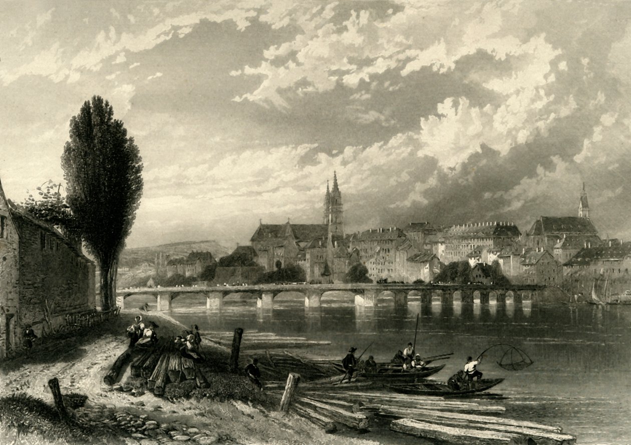 बेसल, c1872। द्वारा ईआई रॉबर्ट्स