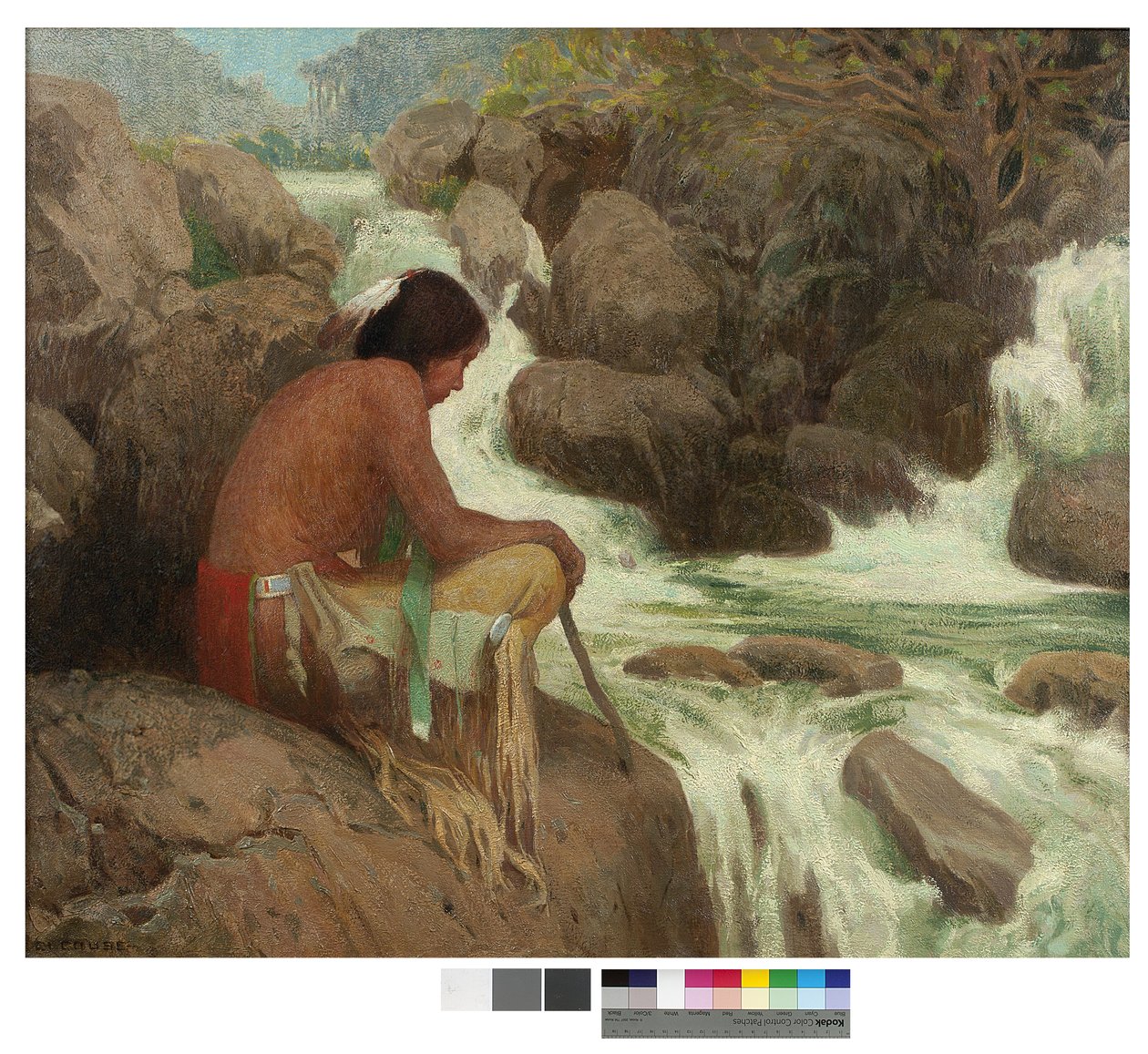 होंडु फॉल्स, 1907 द्वारा Eanger इरविंग Couse