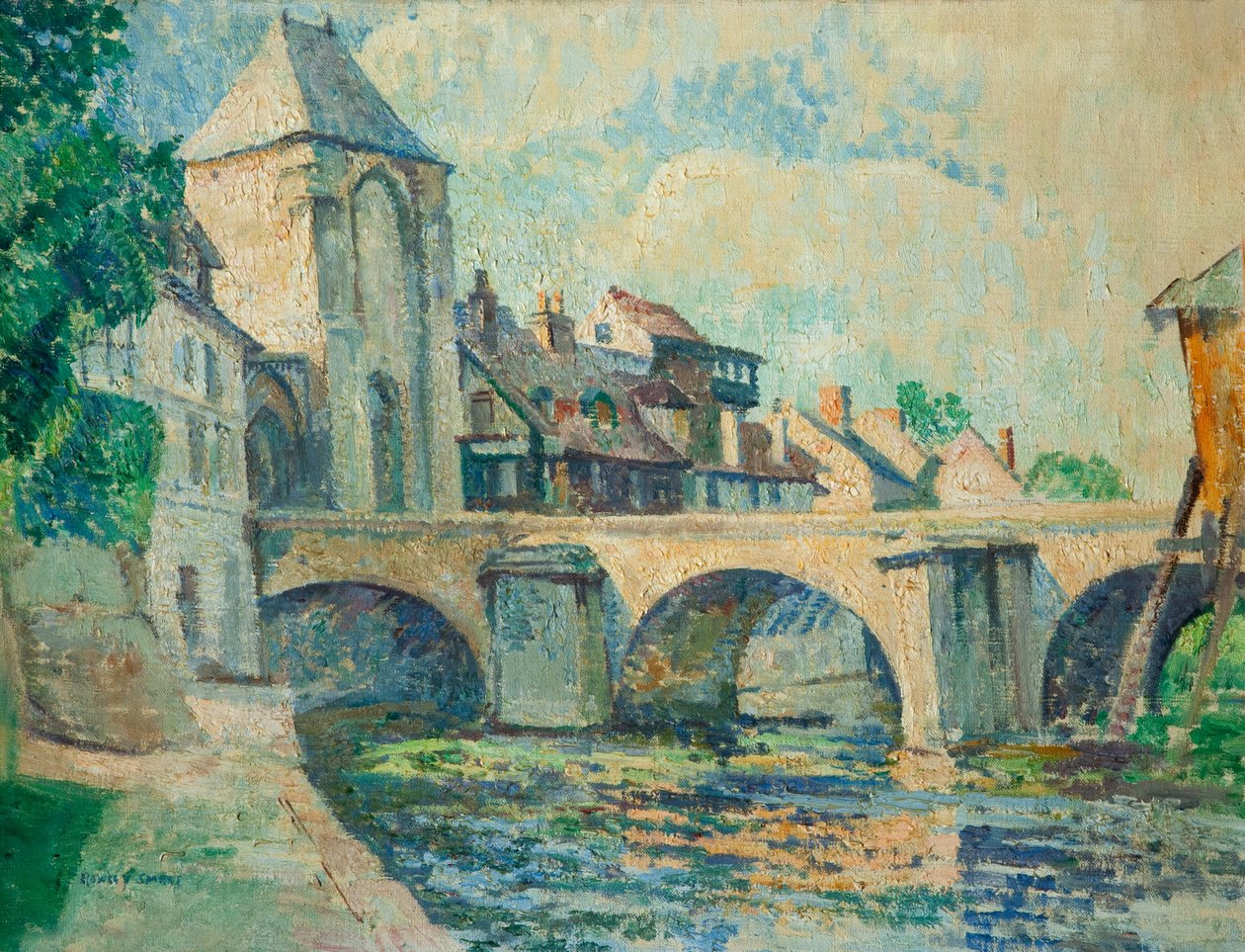 Moret-sur-Loing द्वारा एडगर रोवले स्मार्ट