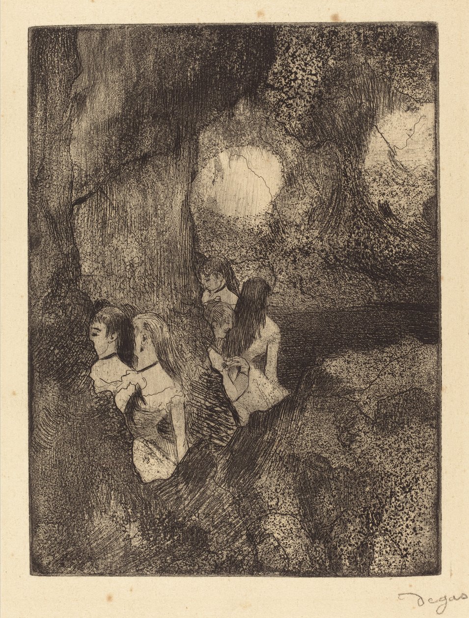 डांसर्स इन द विंग्स, 18791880। द्वारा एडगर डीगास
