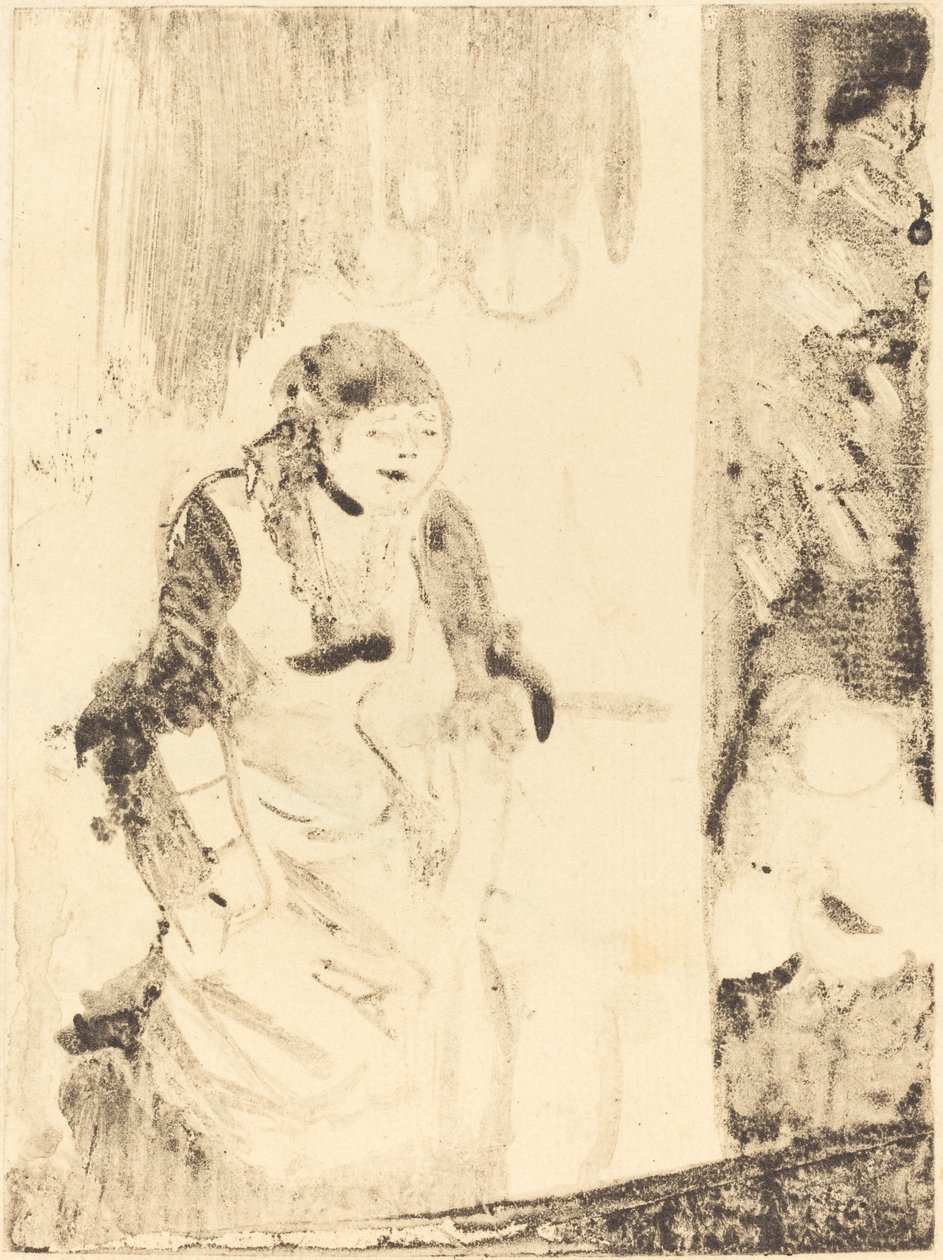 मिस बेकेट, सी। 18771878. द्वारा एडगर डीगास