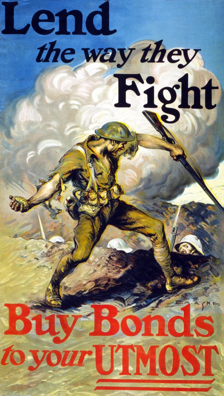 वे जिस तरह से लड़ते हैं, 1918 को उधार दें द्वारा एडमंड ऐश