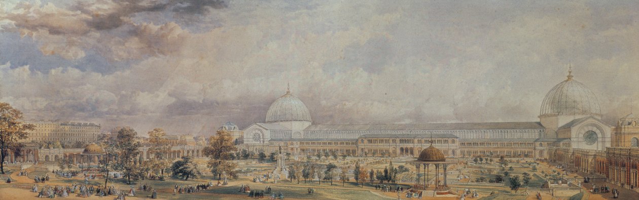 1862 की अंतर्राष्ट्रीय प्रदर्शनी (कागज पर wc) द्वारा एडमंड वॉकर
