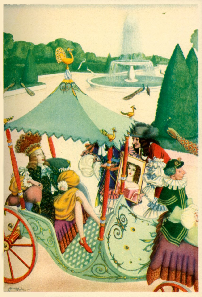 राजकुमारी रोसेटा, 1928। द्वारा एडमंड डुलैक