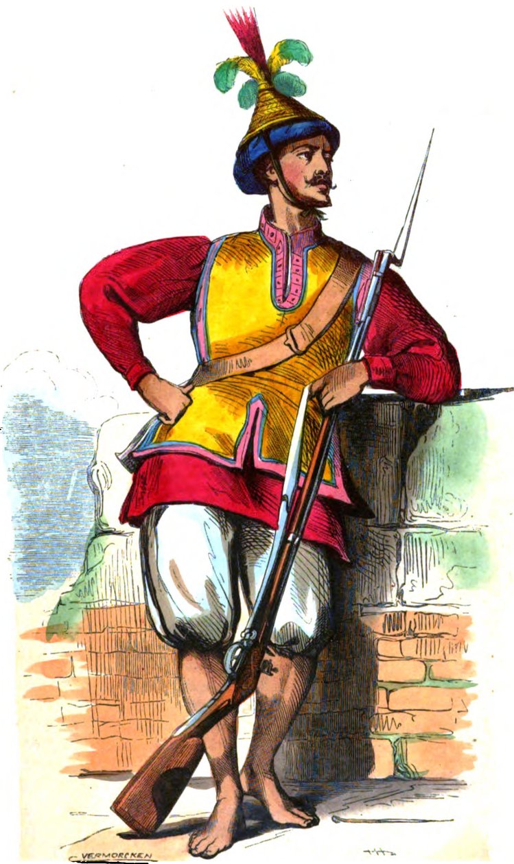 Vermorcken। सोल्जर कोचीनो (एशिया) द्वारा एडोर्ड वर्मोरकेन