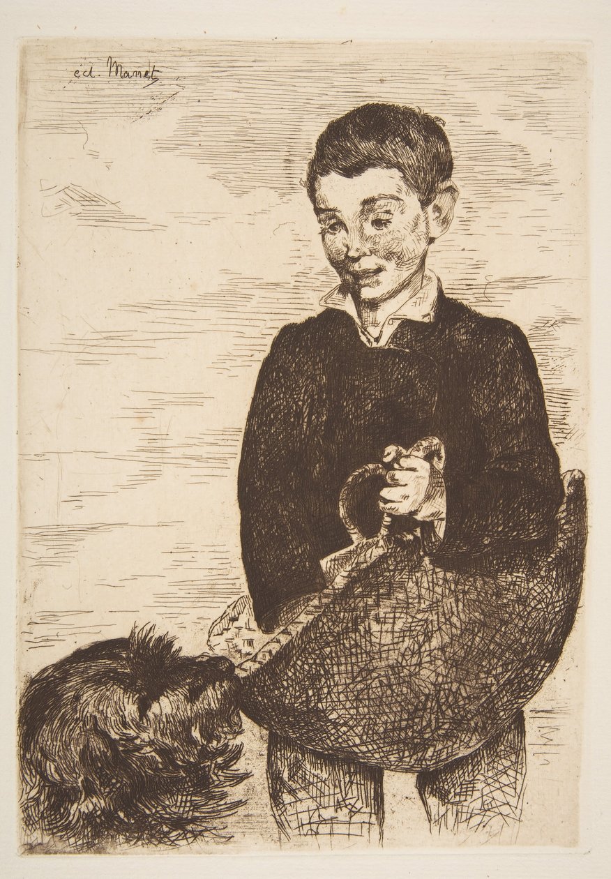 अर्चिन, 1861-62। द्वारा एडोर्ड मैनेट