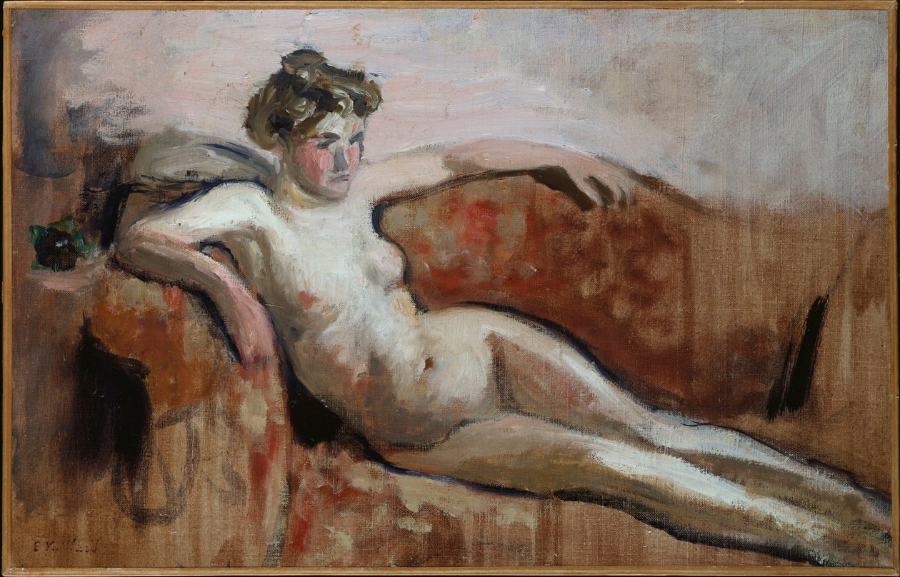 रेकिंग न्यूड, c.1919-20 द्वारा एडोर्ड वुइलार्ड
