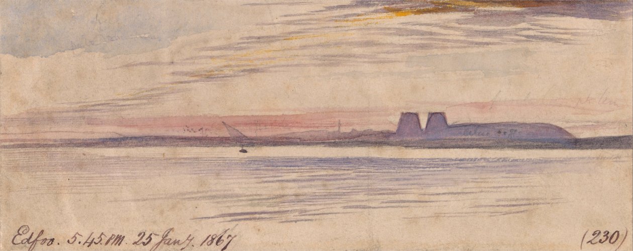 Edfu द्वारा एडवर्ड लीयर