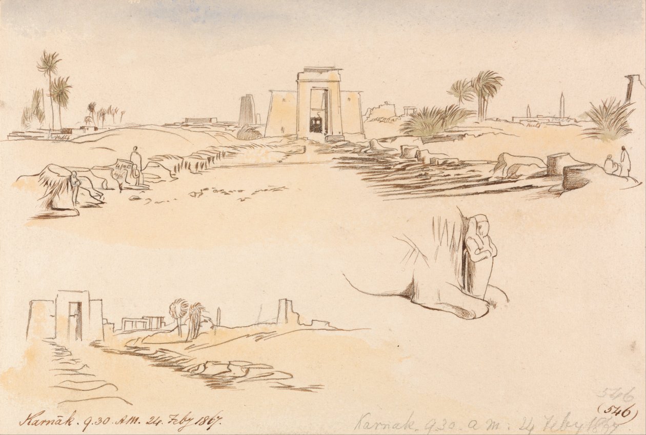कर्णक, 9-30 बजे, 24 फरवरी 1867 (546) द्वारा एडवर्ड लीयर