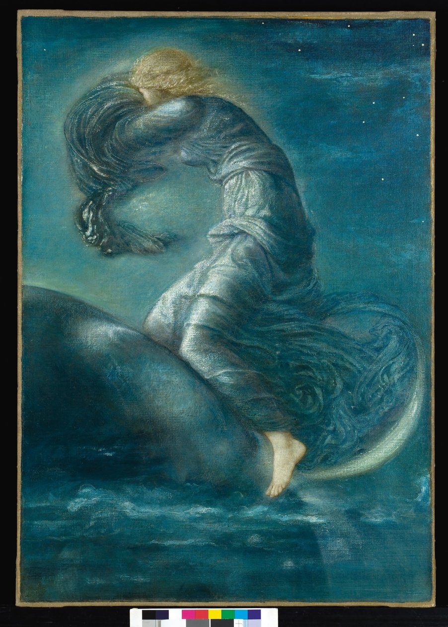 लूना, c.1872-75 द्वारा एडवर्ड बर्न जोन्स
