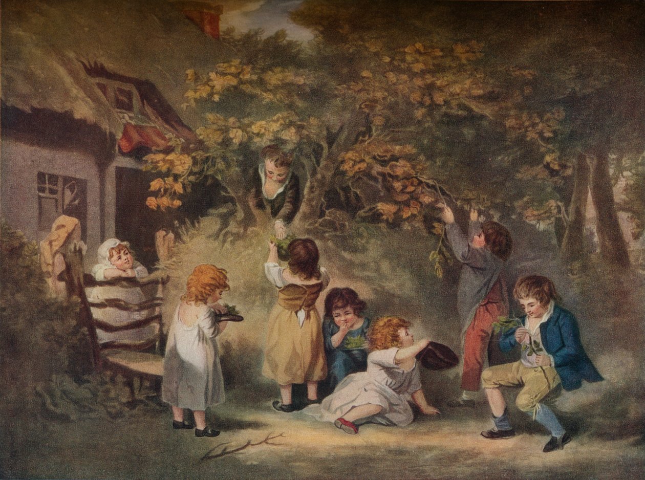बच्चे पोषण, c1783 द्वारा एडवर्ड डेस