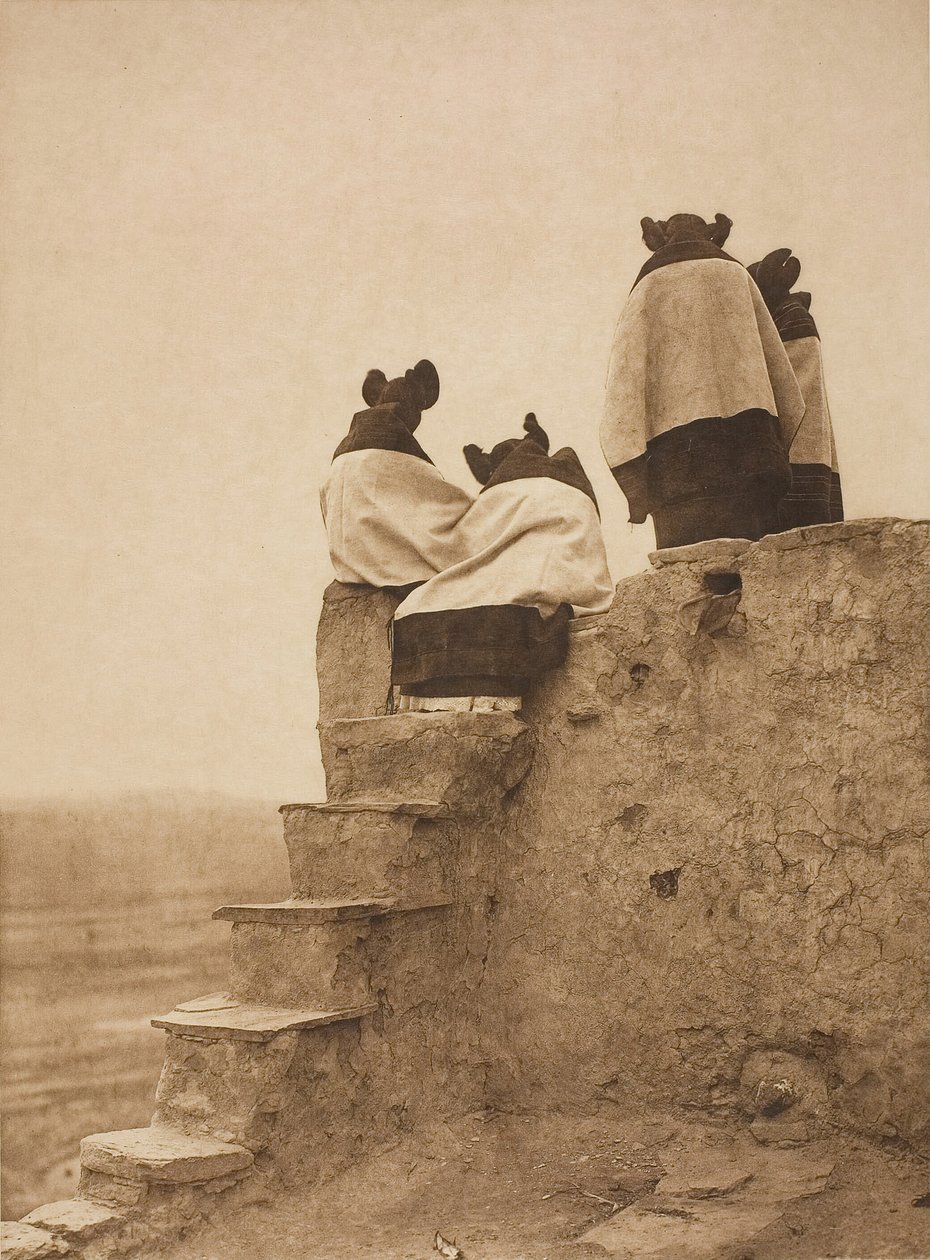 नर्तकियों को देखना, 1906। द्वारा एडवर्ड शेरिफ कर्टिस