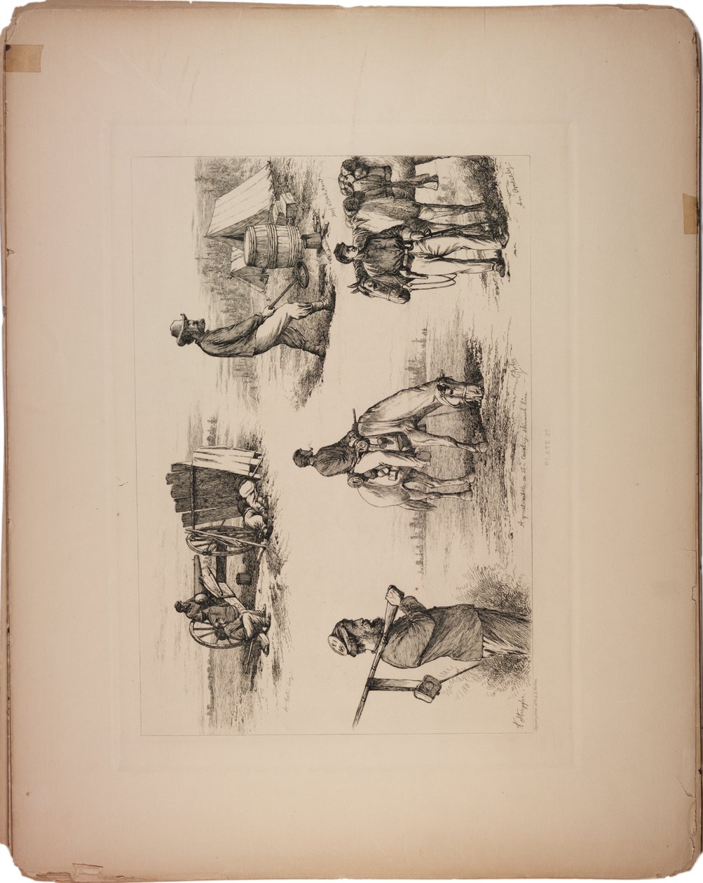 एक गर्म दिन, 1876 द्वारा एडविन ऑस्टिन फोर्ब्स
