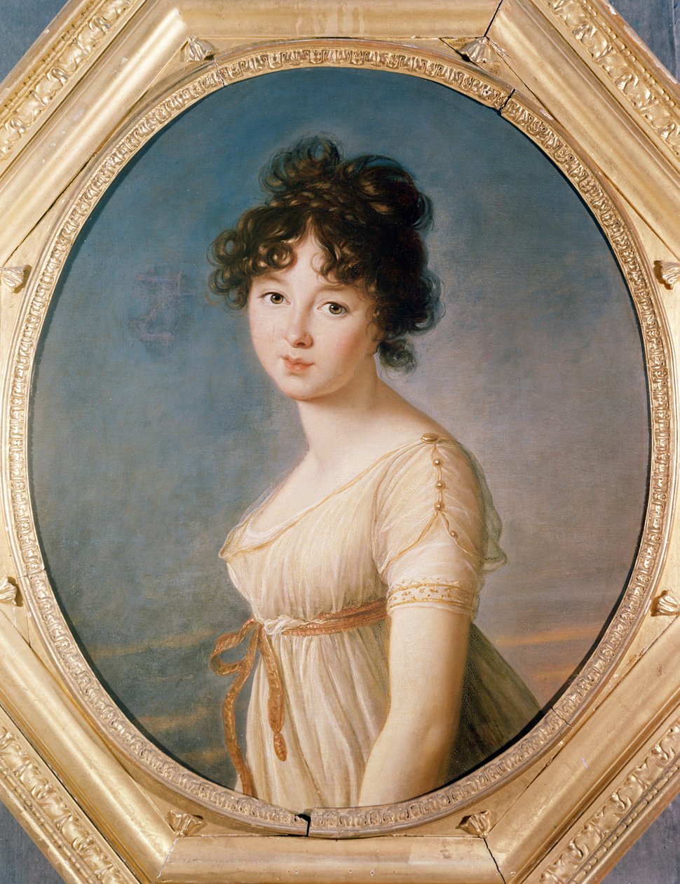 प्रिंसेस एनिला एंजेलिक Czartoryska nee Radziwill, 1802 द्वारा एलिजाबेथ लुईस विगि लेब्रुन