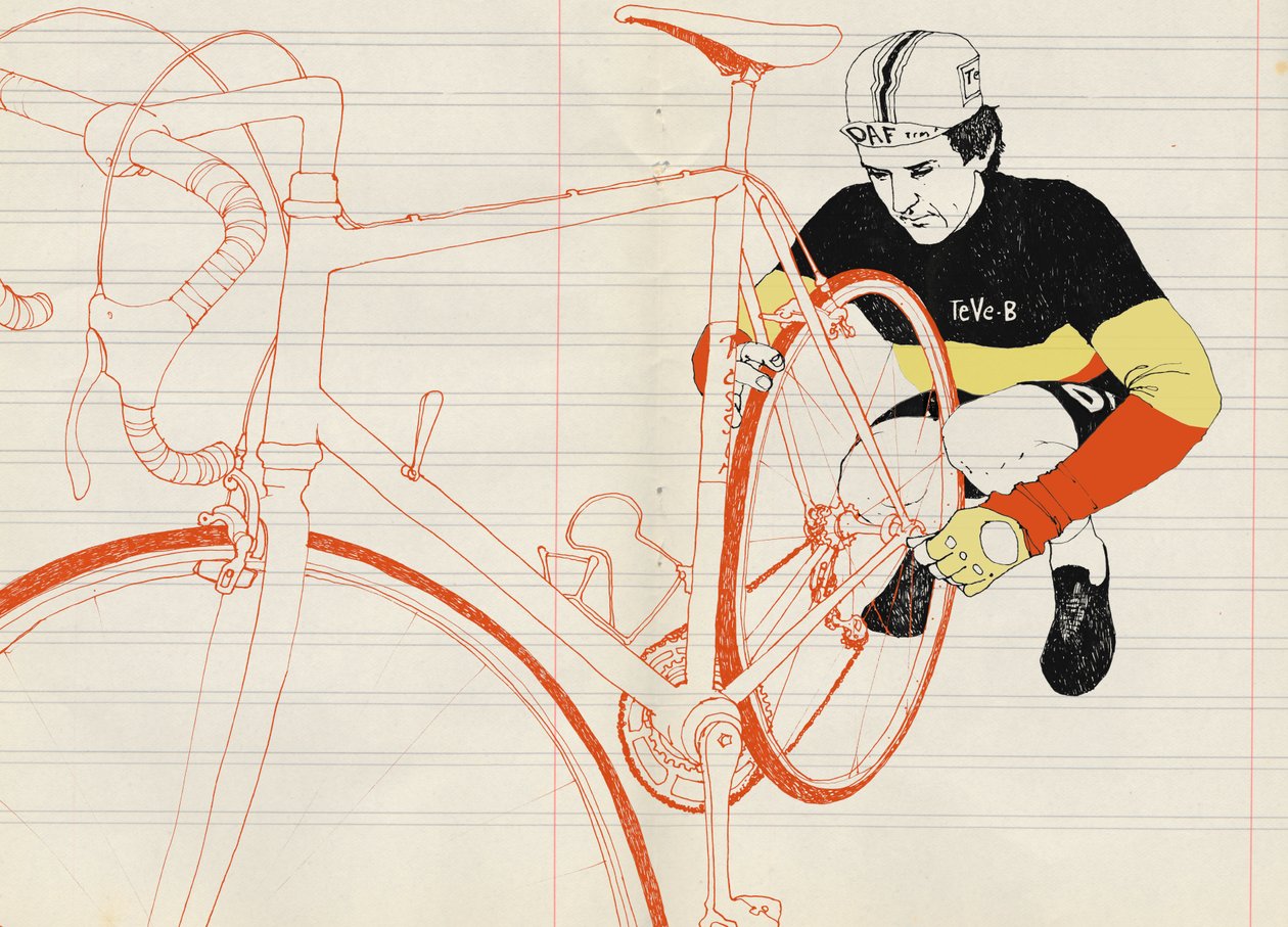 Vlaeminck, 2014 (स्क्रीनप्रिंट) द्वारा एलिजा साउथवुड