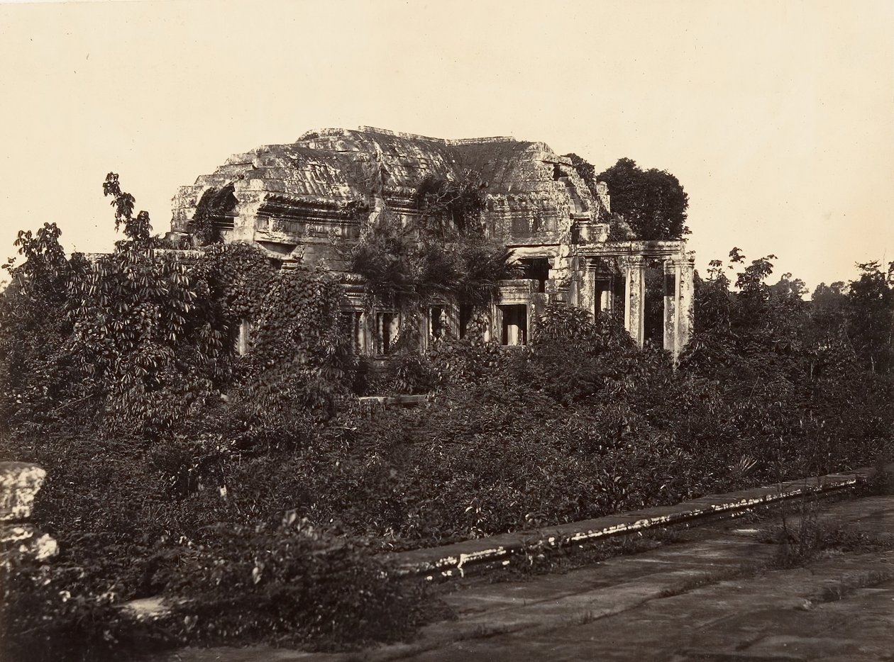 ग्रेट पैगोडा - साउथ एक्सटीरियर एडीक्यूल, 1866। द्वारा एमिल गसेल