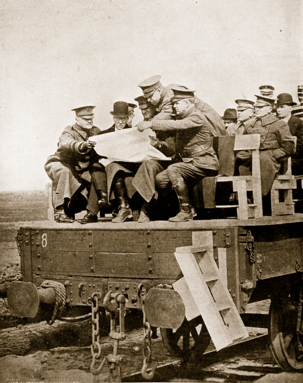 फ्रांस में अमेरिकी, 1918 (सीपिया फोटो) द्वारा अंग्रेजी फोटोग्राफर