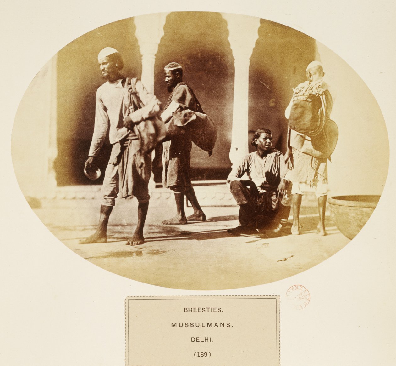 जे। फोर्ब्स वॉटसन द्वारा भारत के लोग, मुथुलमन, दिल्ली, 1868 (एल्बम प्रिंट) द्वारा अंग्रेजी फोटोग्राफर