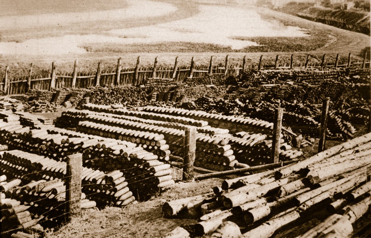 1914-19 लुटेरे, बेल्जियम में गैस के गोले द्वारा अंग्रेजी फोटोग्राफर