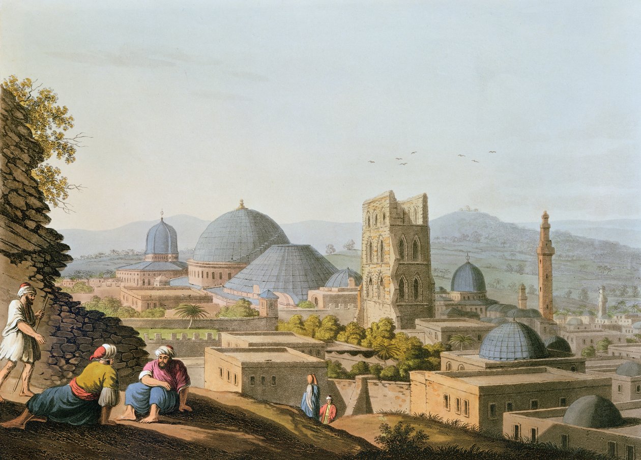 जेरूसलम शहर, 1812 द्वारा अंग्रेजी स्कूल