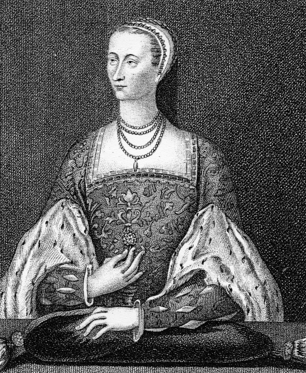 जॉन पिबर्टन, 1794 द्वारा मैरी ऑफ़ गुइज़, &39;आइकोनोग्राफ़िया स्कोटिया या स्कॉटलैंड के शानदार व्यक्तियों के चित्र&39; से चित्रण द्वारा अंग्रेजी स्कूल