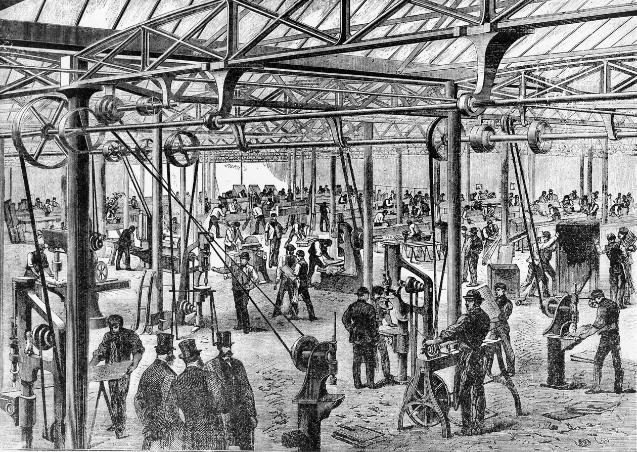 मेसर्स। 1868 में ग्लेनगैल रोड पर चूबब सोन फैक्ट्री द्वारा अंग्रेजी स्कूल