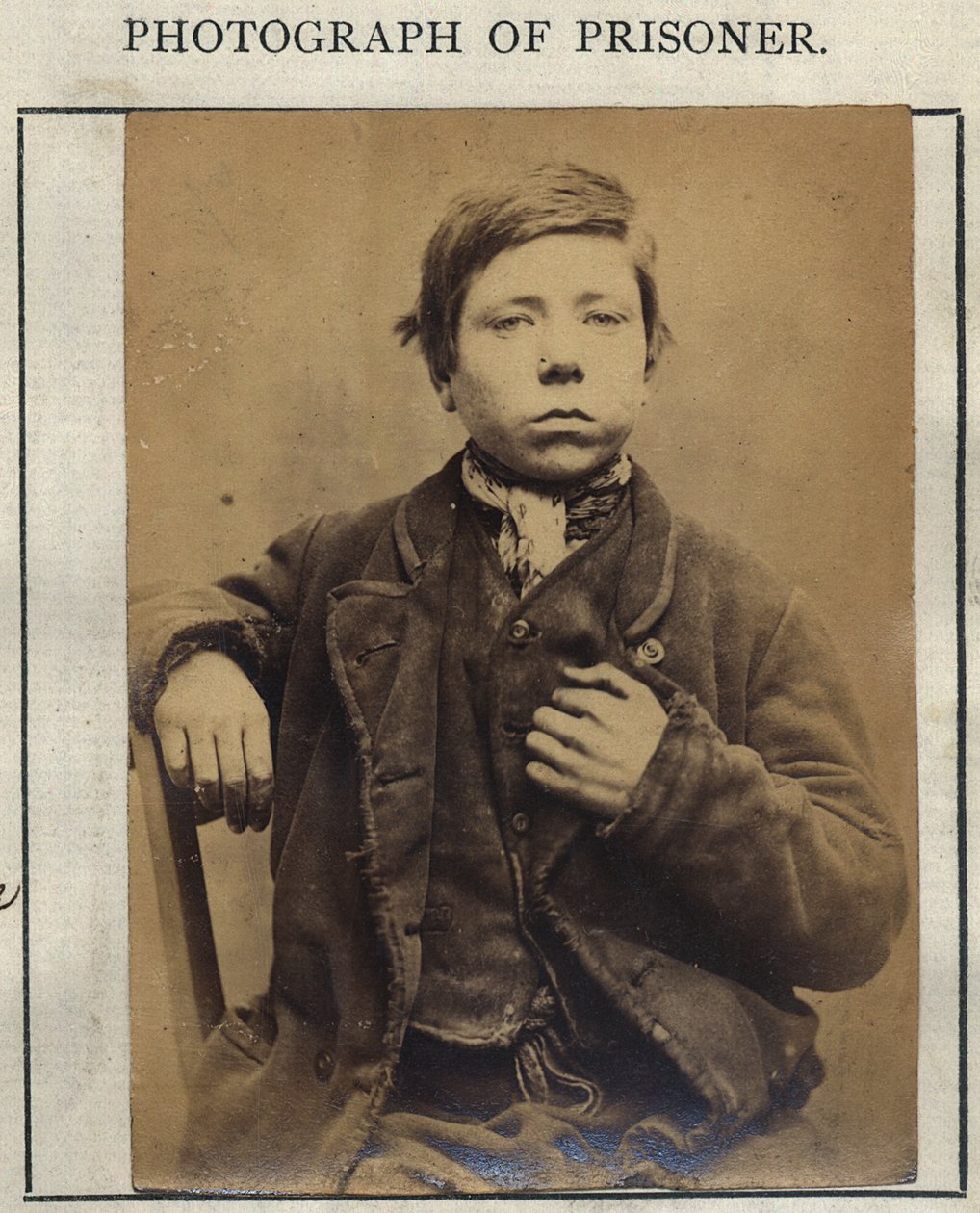 जेम्स डोनेली, c.1870 (सीपिया फोटो) द्वारा अंग्रेजी स्कूल