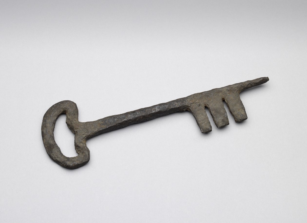 बोकार्डो जेल की चाबी, c.1550 (धातु) द्वारा अंग्रेजी स्कूल