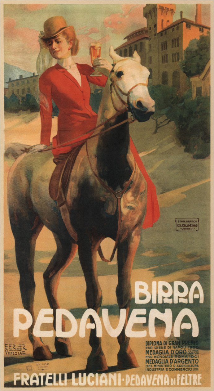 पेडवेना बीयर, 1900-1910 द्वारा एरिच एर्लर