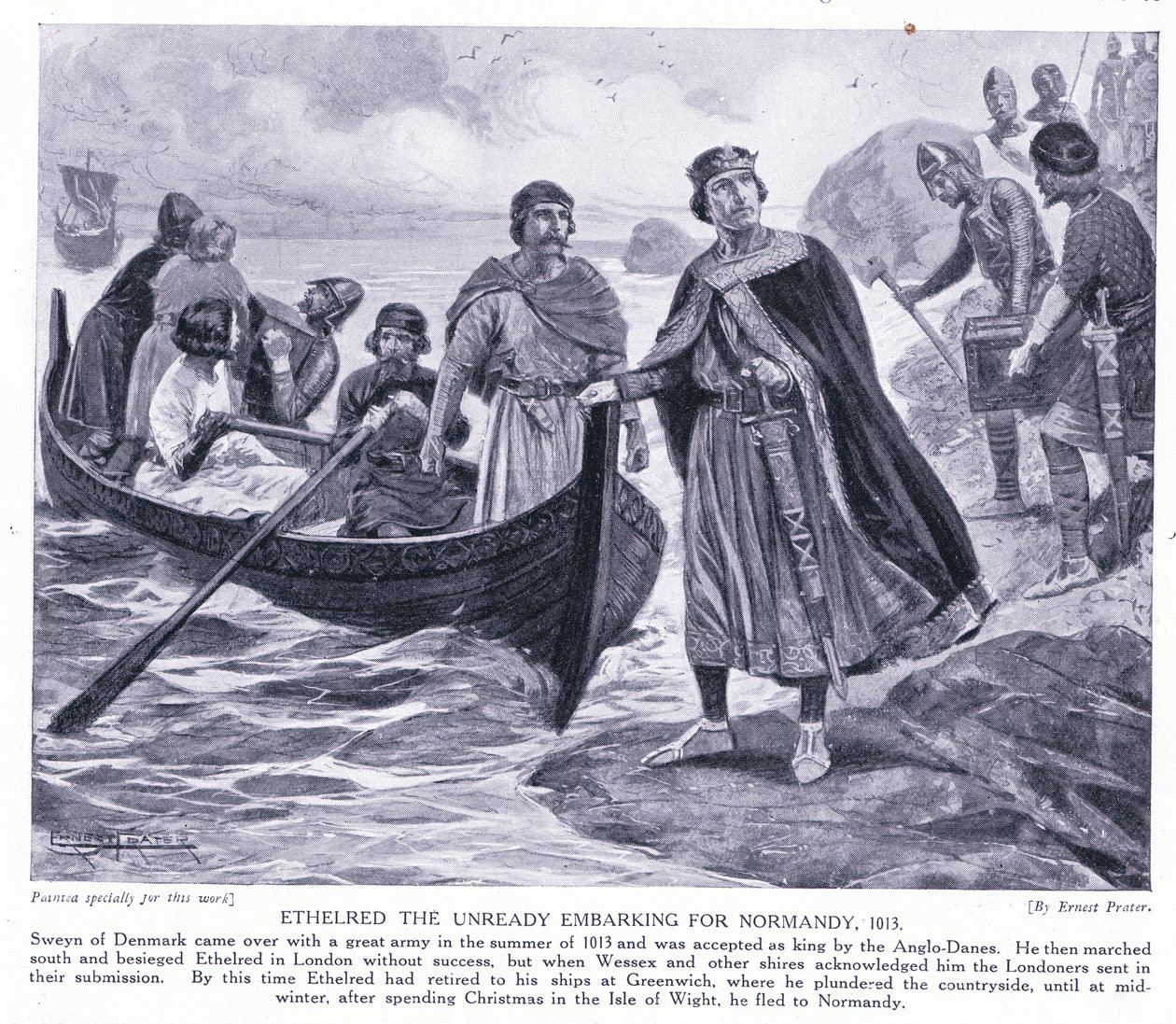 नॉरमैंडी AD1013, 1920 के लिए पहले से तैयार किए गए एथेल्रेड द्वारा अर्नेस्ट प्रेटर