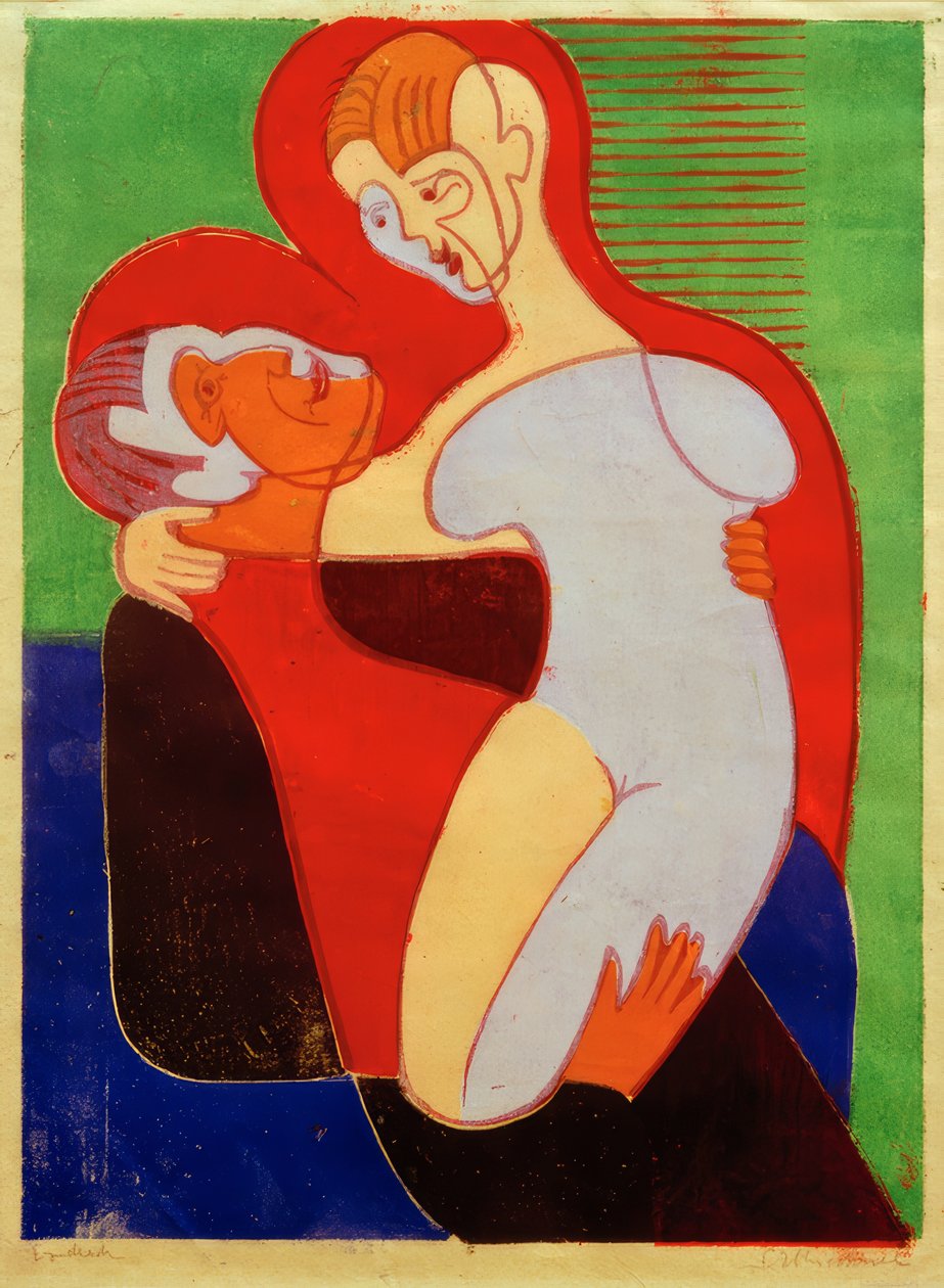 ELKirchner, प्रेमी (द हेम्बस) द्वारा अर्नस्ट लुडविग किरचनर