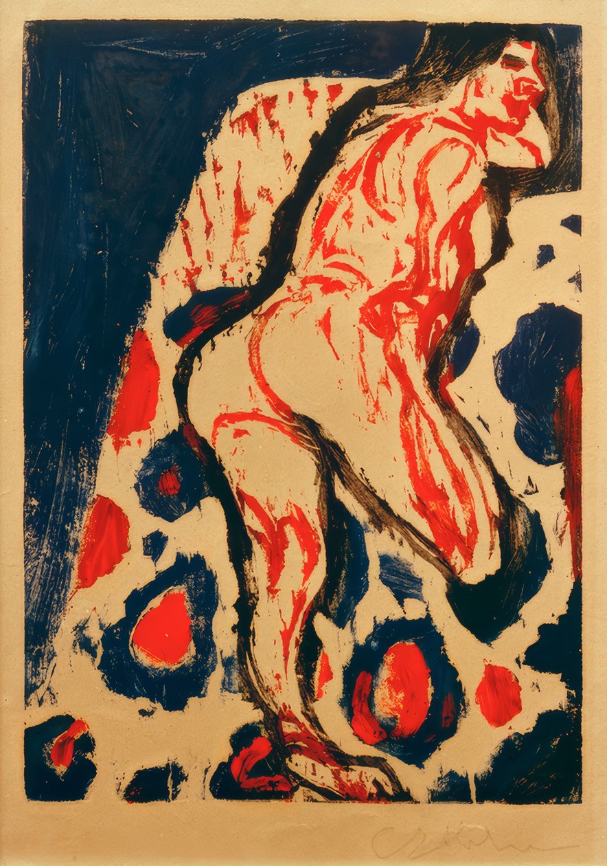ELKirchner, झूठ बोलना अधिनियम द्वारा अर्नस्ट लुडविग किरचनर