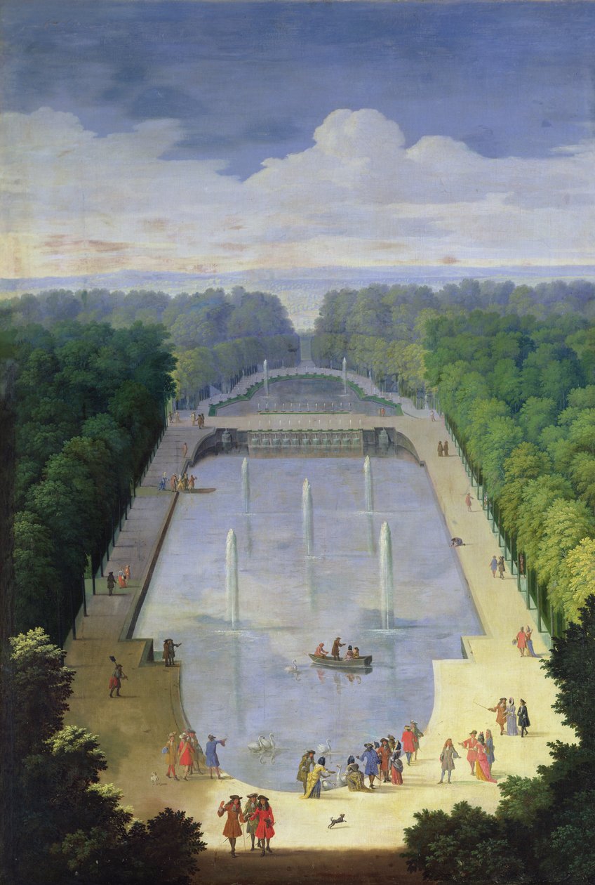 द मिरोइर डीऊ बेसिन और इले रोयाले, c.1688 द्वारा एटिएन एलेग्रेन