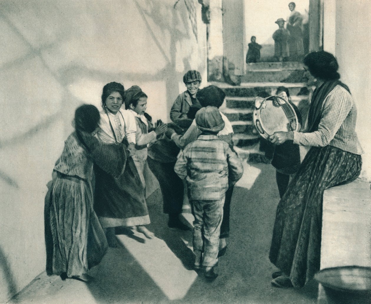 टारेंटेला, कैपरी, इटली, 1927 द्वारा यूजेन पोपेल