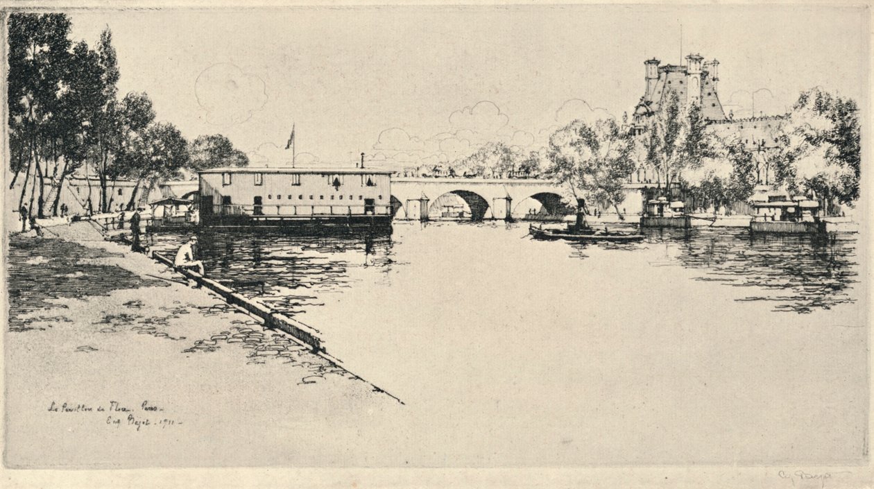 `द पाविलोन डी फ्लोर, 1915 द्वारा यूजीन बियोट