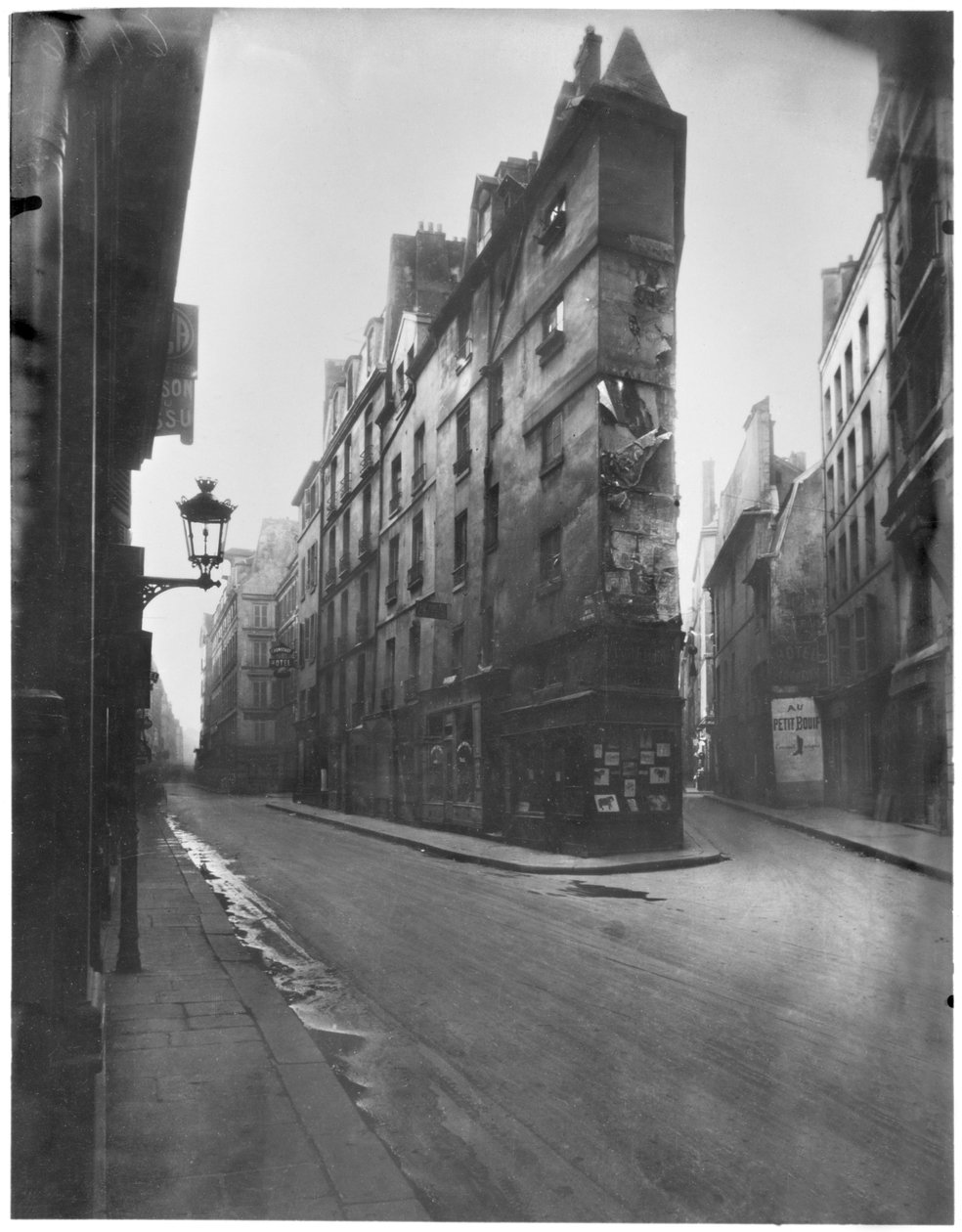 Rue de Seine और Rue de l&39;Echaude, पेरिस, c.1900 द्वारा यूजेन एटगेट