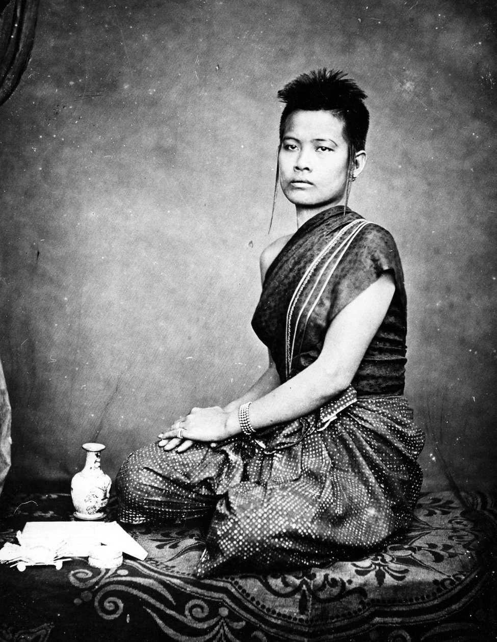 एक स्याम देश की राजकुमारी, c.1860 द्वारा यूरोपीय फोटोग्राफर