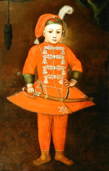 एक युवा तलवारबाज (कैनवास पर तेल) द्वारा यूरोपीय स्कूल