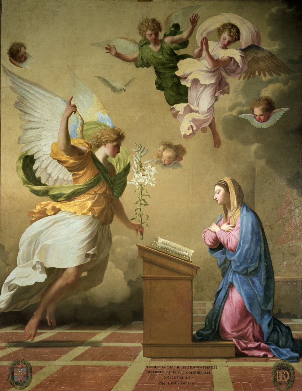 1652 से पहले की घोषणा द्वारा Eustache Le Sueur