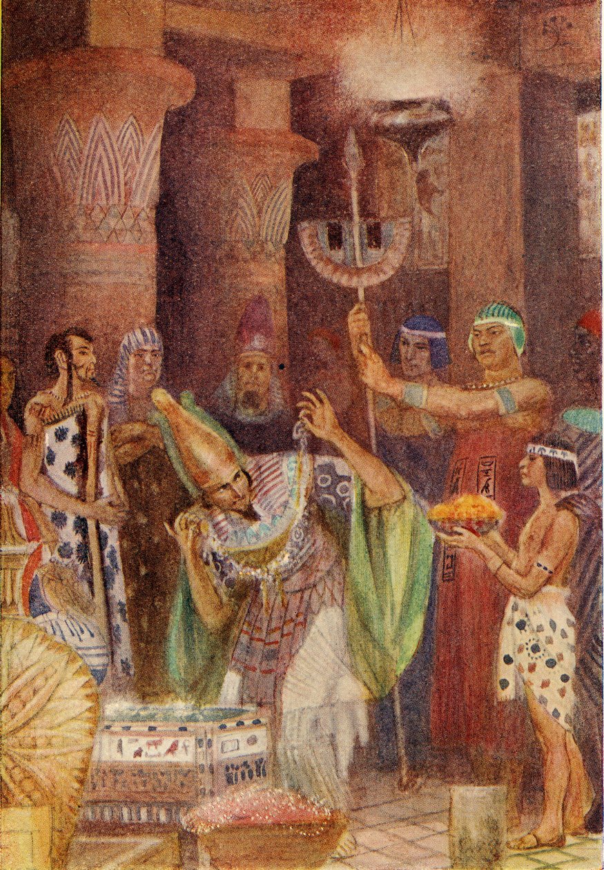 रैम्प्सनाइट्स का खजाना-कक्ष, 1915। द्वारा एवलिन पॉल