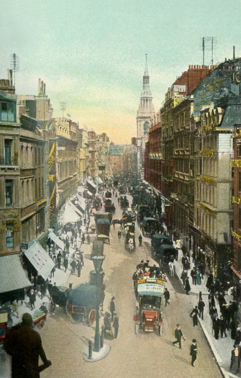 चेपसाइड, c1900s। द्वारा आइरे और स्पोटिसवोड